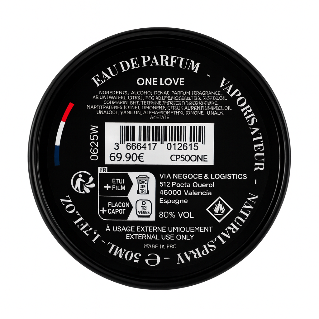 Collection Privée - One Love - Unisex Eau de Parfum