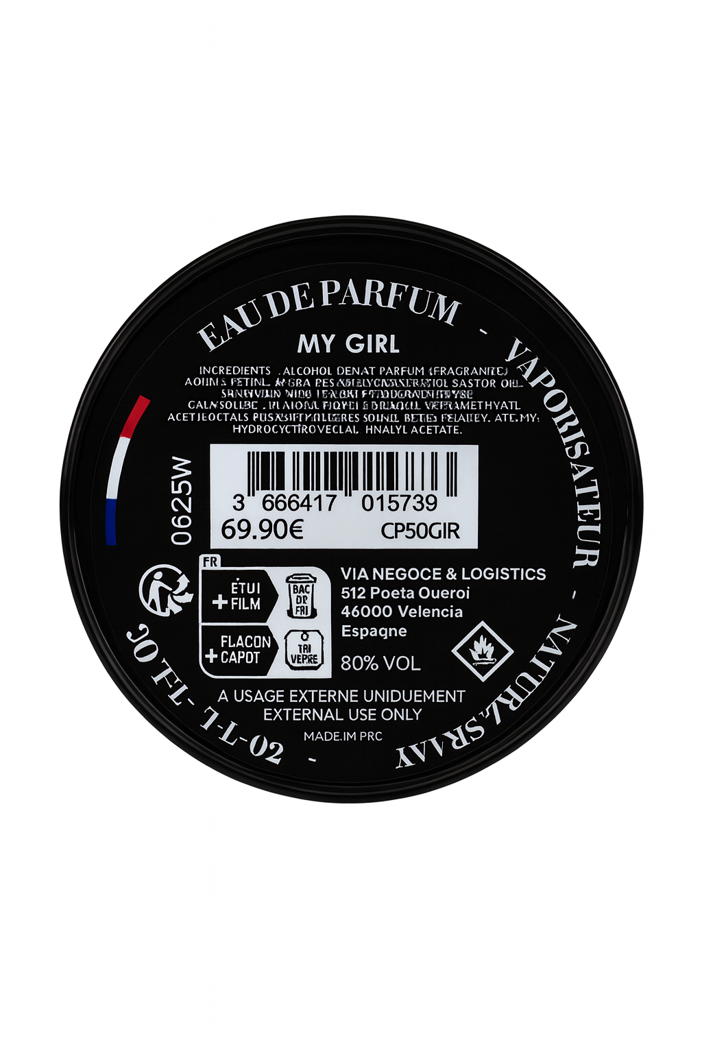 Collection Privée - My Girl - Unisex Eau de Parfum