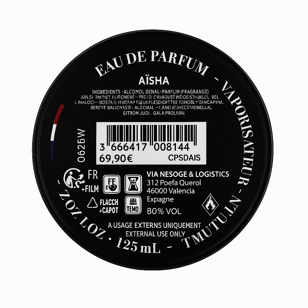 Collection Privée - Aisha - Unisex Eau de Parfum