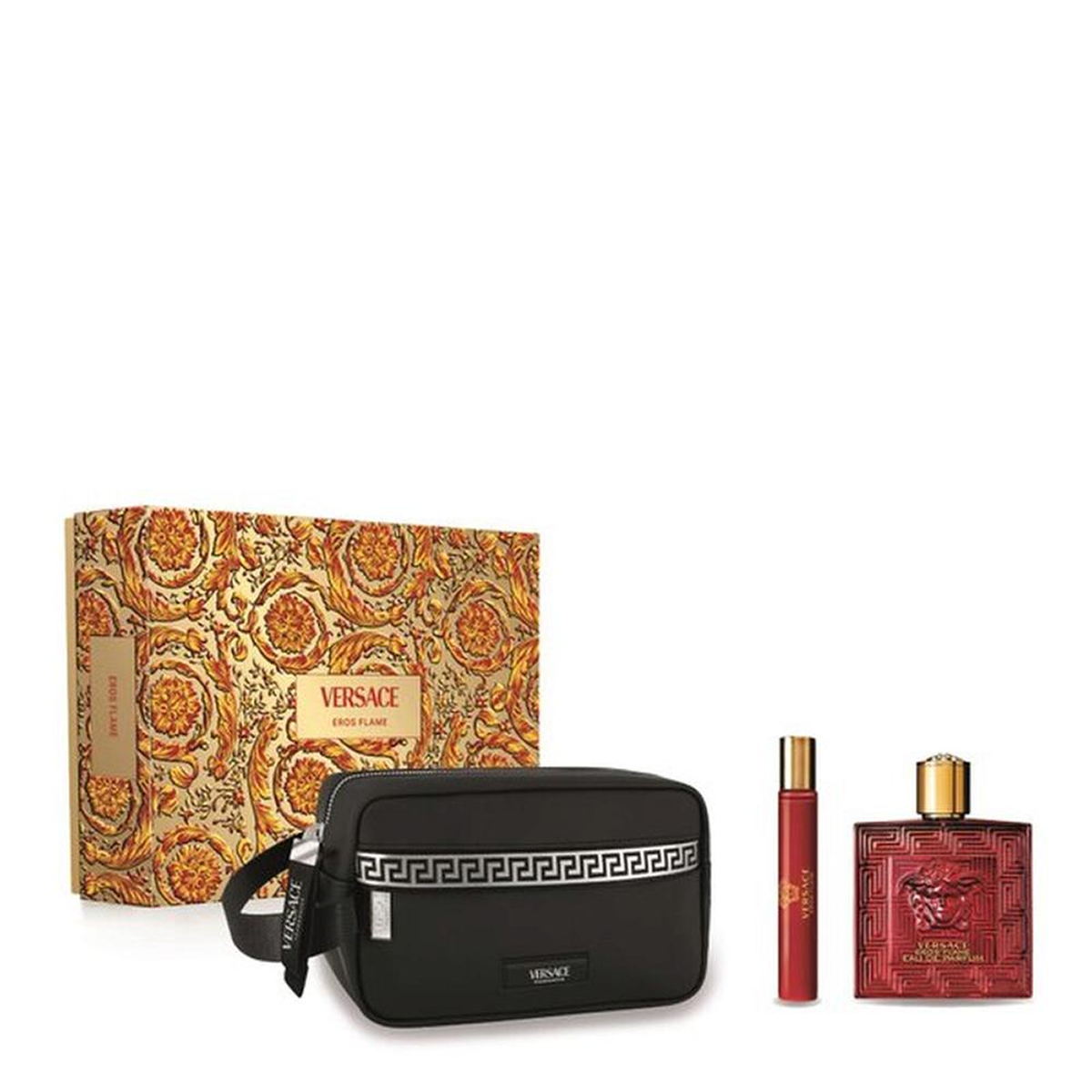Versace - Gift Set Flame for Men EDP 100ml + EDP 10ml + Sac
