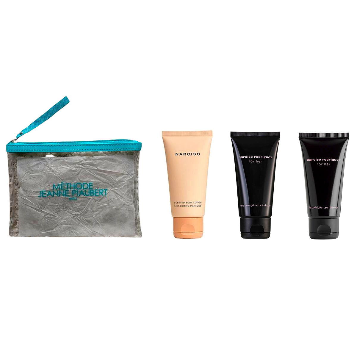 Narciso Rodriguez Lot Lait Body*2 + gel +Trousse Narciso Rodriguez Lot Lait Body*2 + gel +Trousse