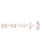Lilaroze Paris - Pack Exfoliating Scrub Body Extract of fleurs D'oranger + Exfoliating Scrub Body Extract of rose + Cream Body Extract of fleur d'Oranger + Lait Body Extract of rose + Micellar Water Extract of rose