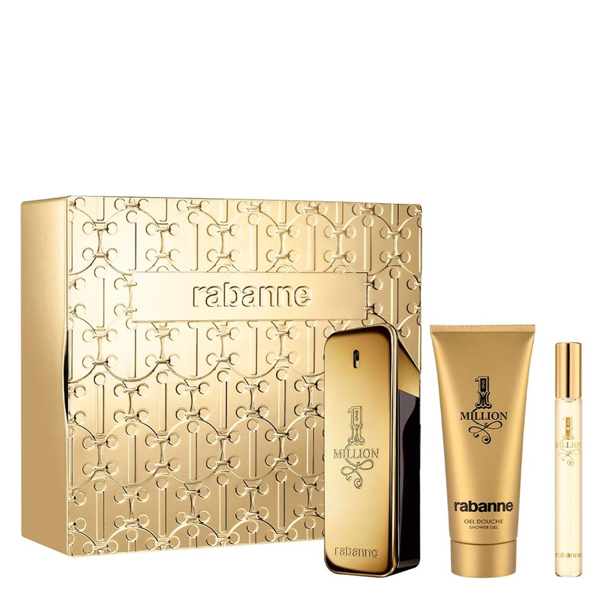 Paco Rabanne - 1million - Eau de Toilette 100ml + Shower Gel 100ml + Edt 10ml