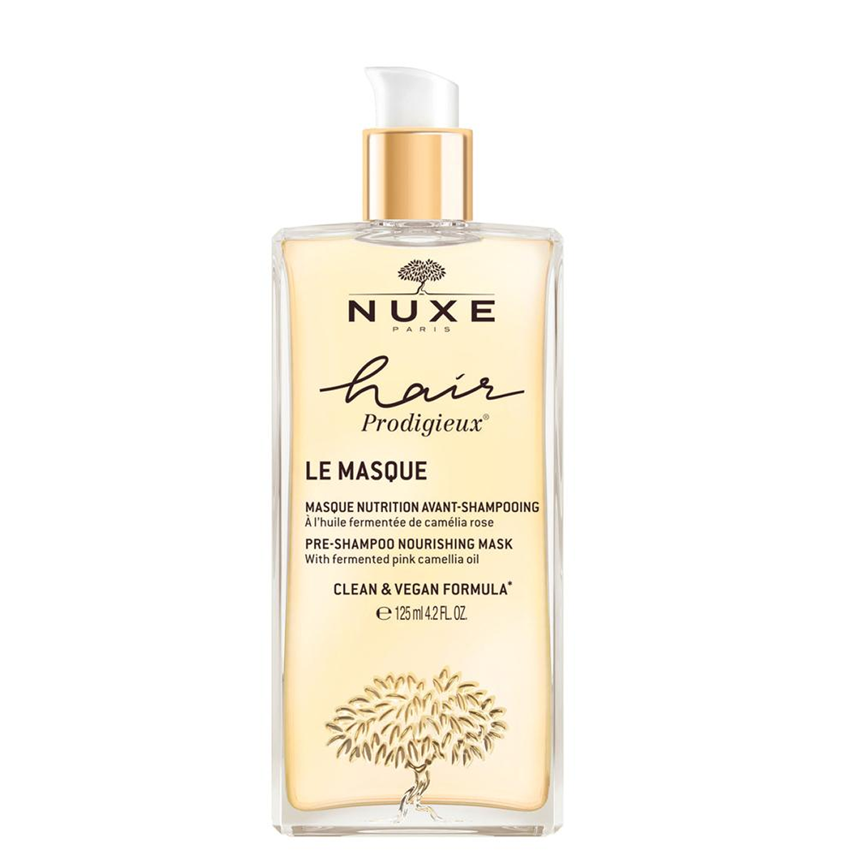Nuxe - Prodigieux Le Mask - Nutrition Avant Shampoo a L' Oil de Camélia Rose