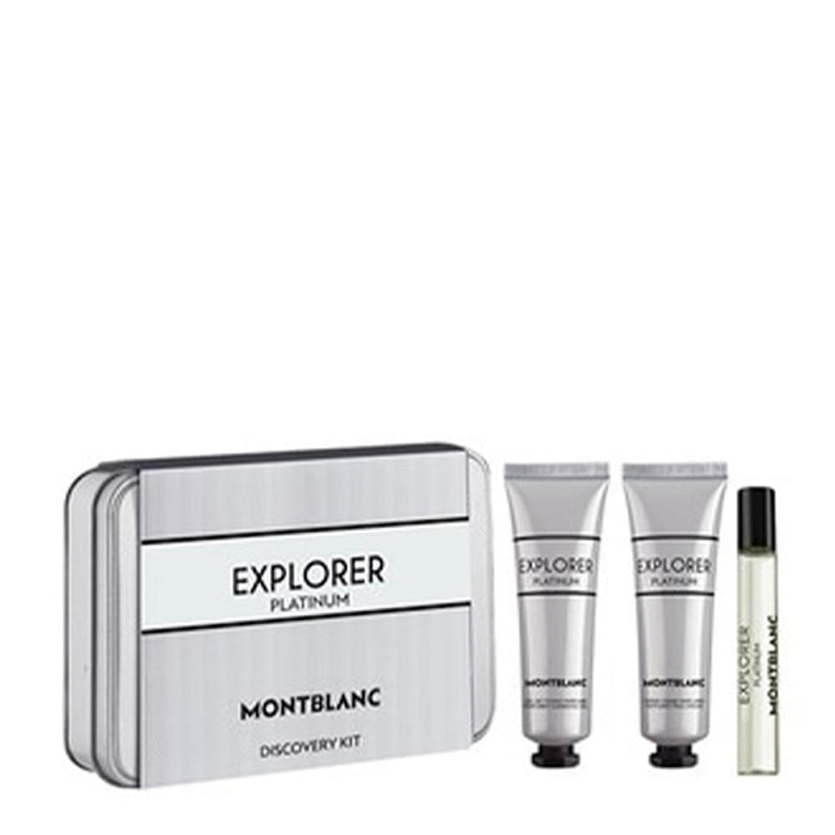Montblanc - Explorer Platinium - EDP 7.5ml + Cream 30ml + Shower Gel 30ml