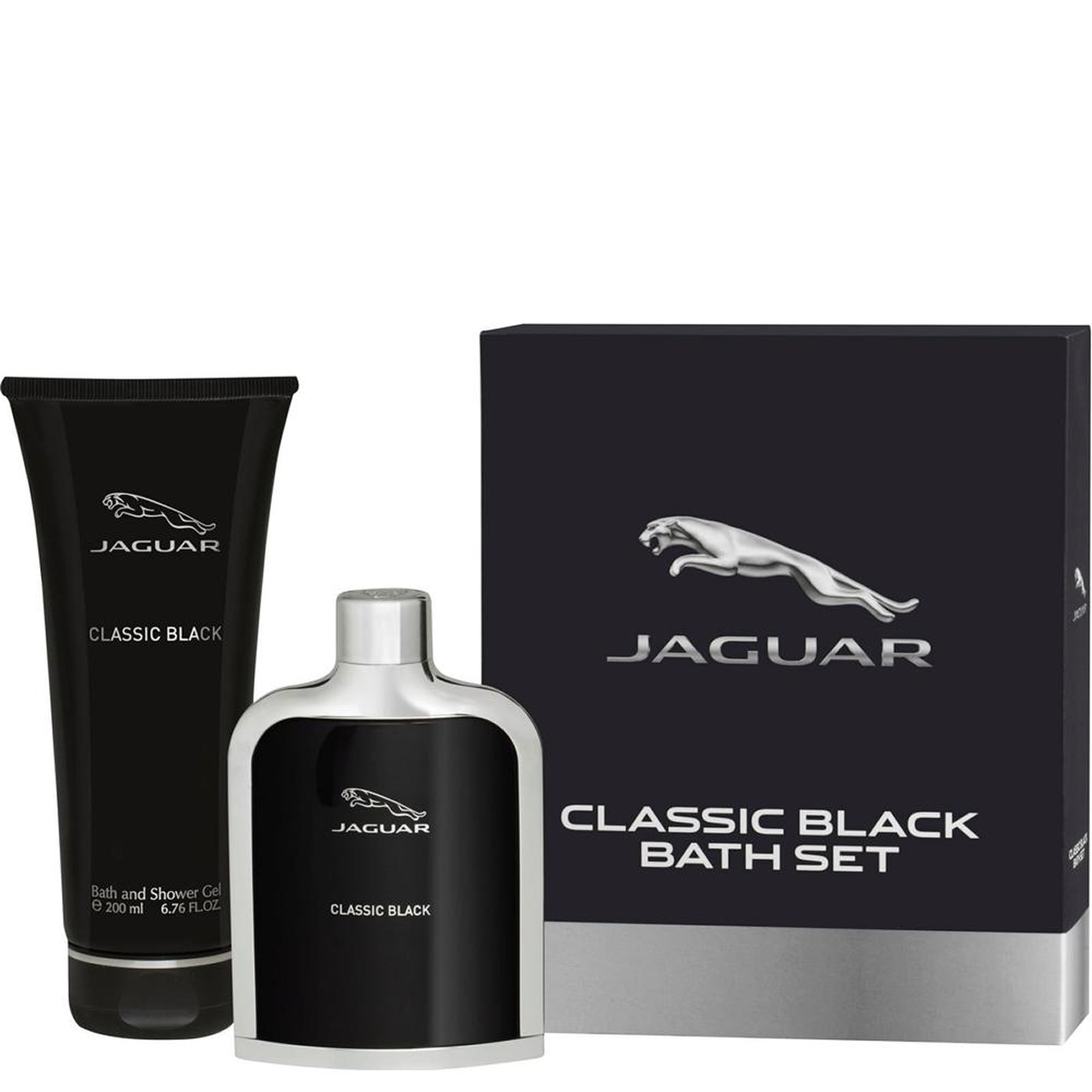 Jaguar - Gift Set Classic Black Bath Set EDT 100ml + Shower Gel 200ml