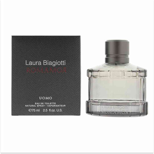 Perfume Romamor Uomo by Laura Biagiotti for men 75 ml