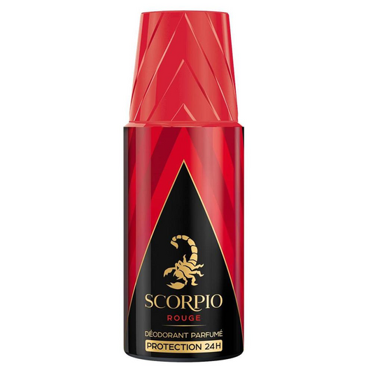 6*150ml Scorpio - Rouge - Deodorant for Men