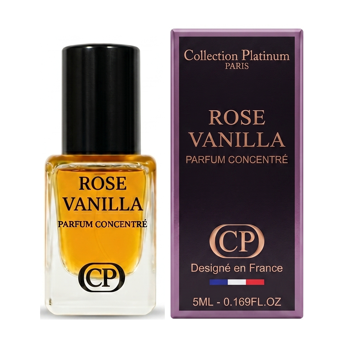 Collection Platinium - Rose Vanilla - Parfum Concentré Mixte