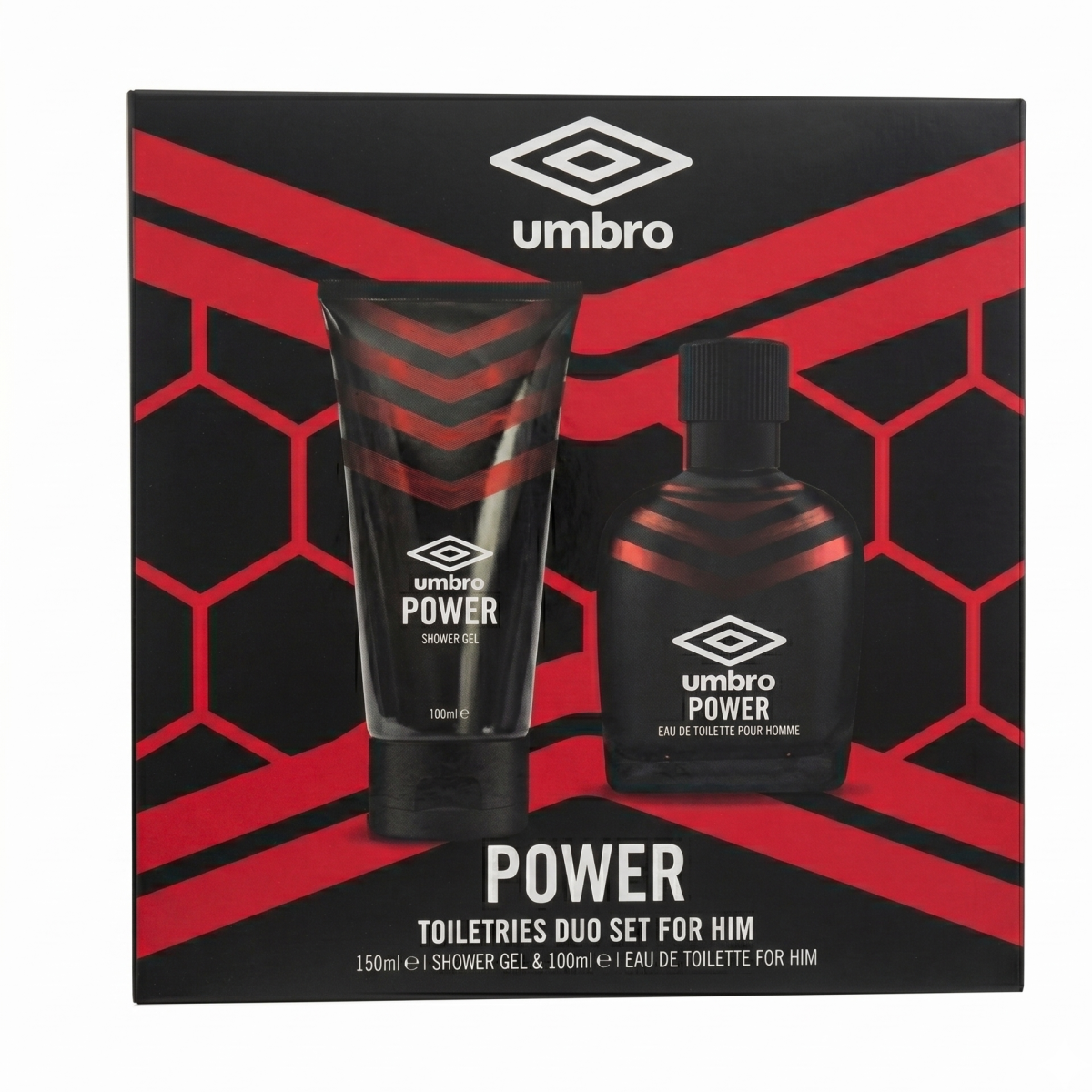 Umbro - Power - Coffret Gel Douche & Eau de Toilette pour Homme