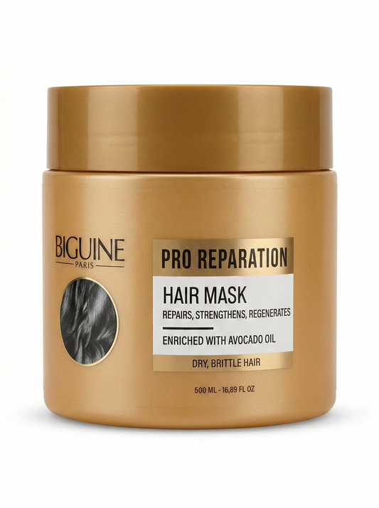 Biguine - Pro reparation - Hair Mask secs et cassants enrichie à l'avocat