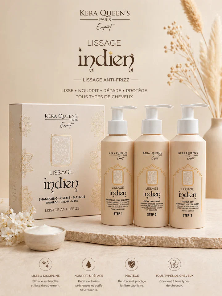 Kera Queen's - Pack de Lissage Indien