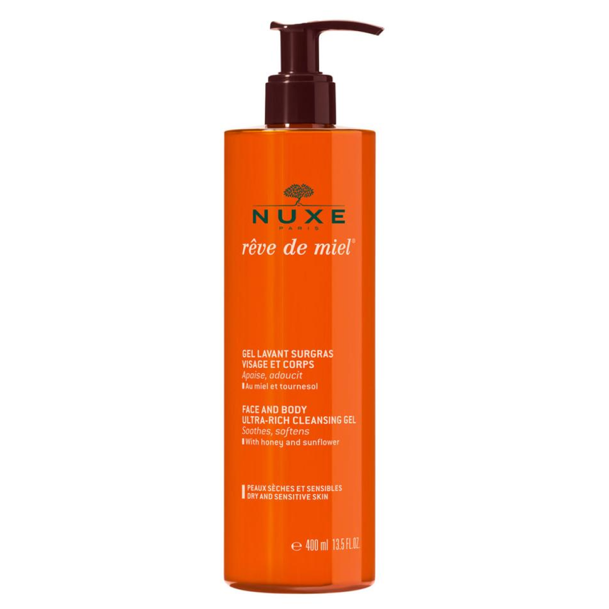 Nuxe - Rêve de Miel Overfatty Cleansing Gel Dry and Sensitive Skin