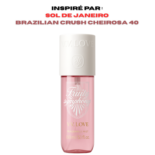 12*150ml Vv Love - Fruity Symphony - Fragrance Mist for Women