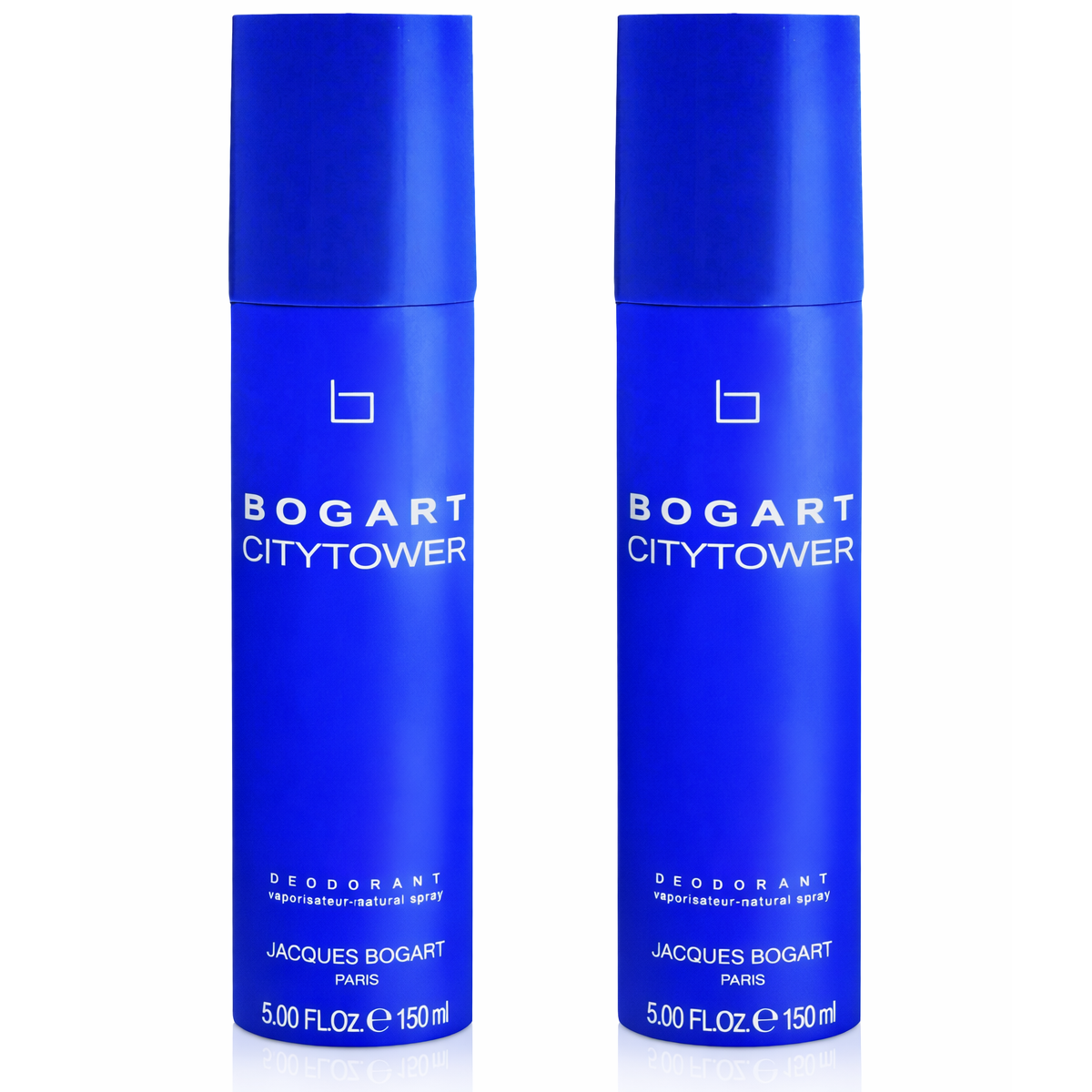 2*150ml Jacques Bogart - Bogart Citytower - Deodorant for Men