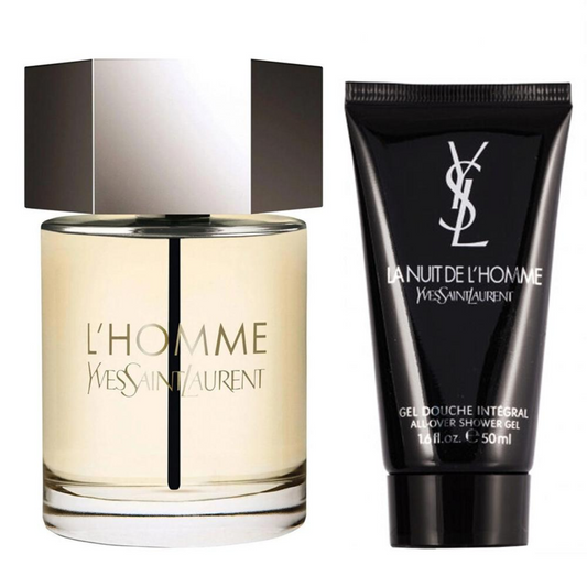Yves Saint Laurent - Gift Set L'for Men EDT 100ml + Shower Gel Integral 50ml