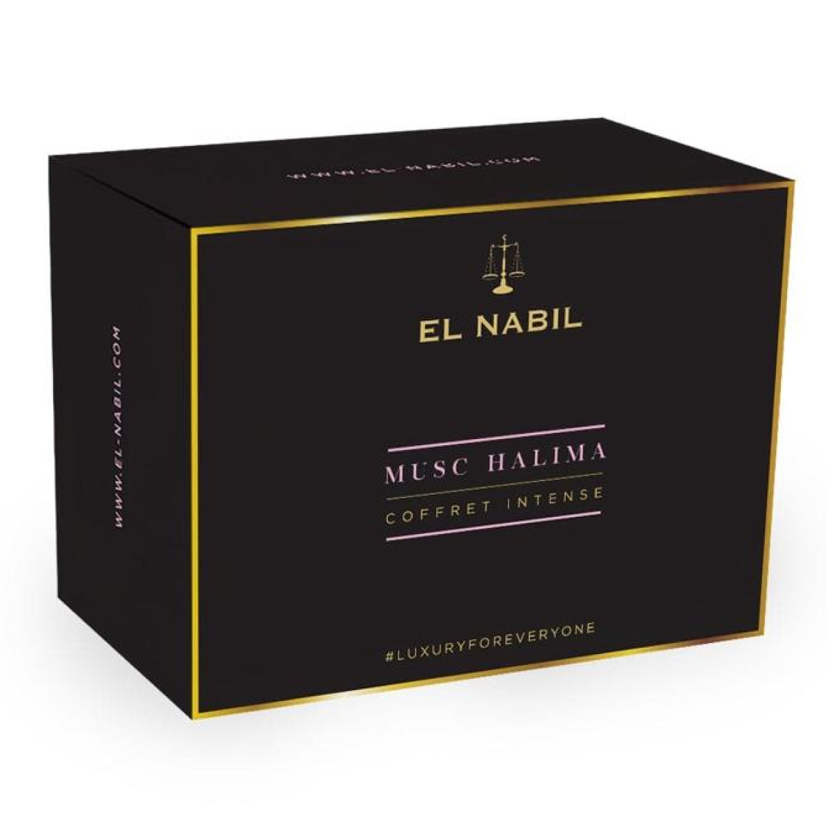 El Nabil - Gift Set Prestige Musc Halima Spray 65ml + 12ml Parfum + 5ml Roll On Perfume Extract