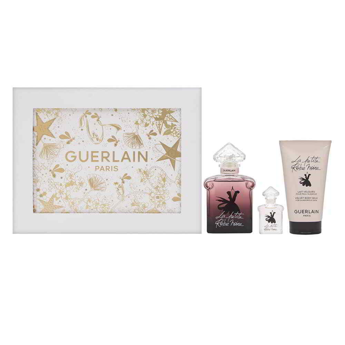 Guerlain - la Petite Robe Noire - Gift Set Body Lotion 75ml + Eau de Parfum Intense 50ml + Miniature 5 ml