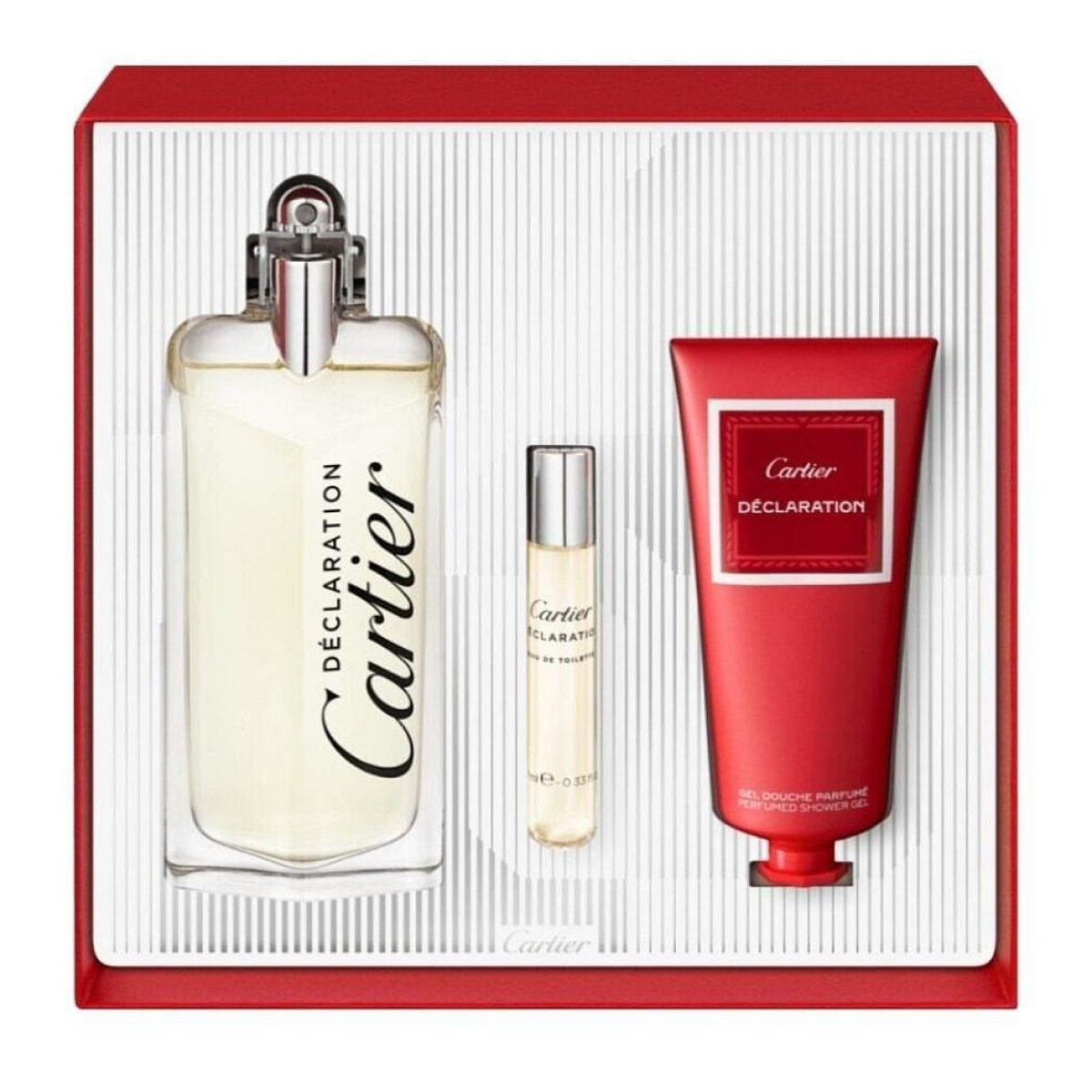 Cartier - Gift Set Déclaration EDT 100ml + Shower Gel 100ml + Edt 10ml
