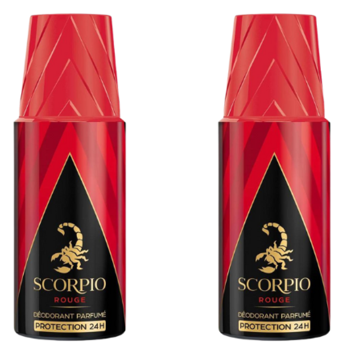 6*150ml Scorpio - Rouge - Deodorant for Men