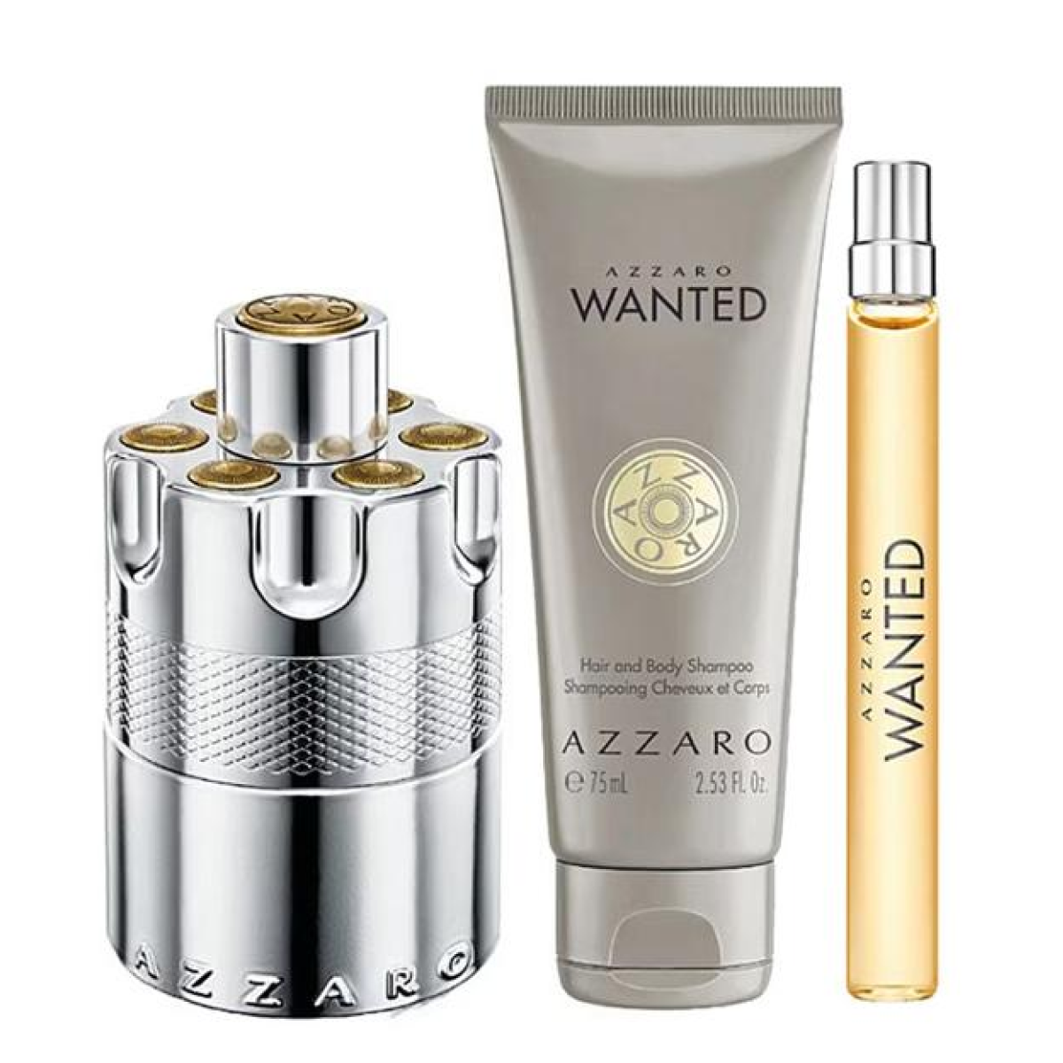 Azzaro - Wanted EDP 100ml + Edp 10ml + Shower Gel 75ml