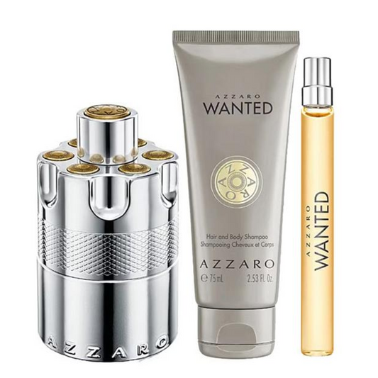 Azzaro - Wanted EDP 100ml + Edp 10ml + Shower Gel 75ml