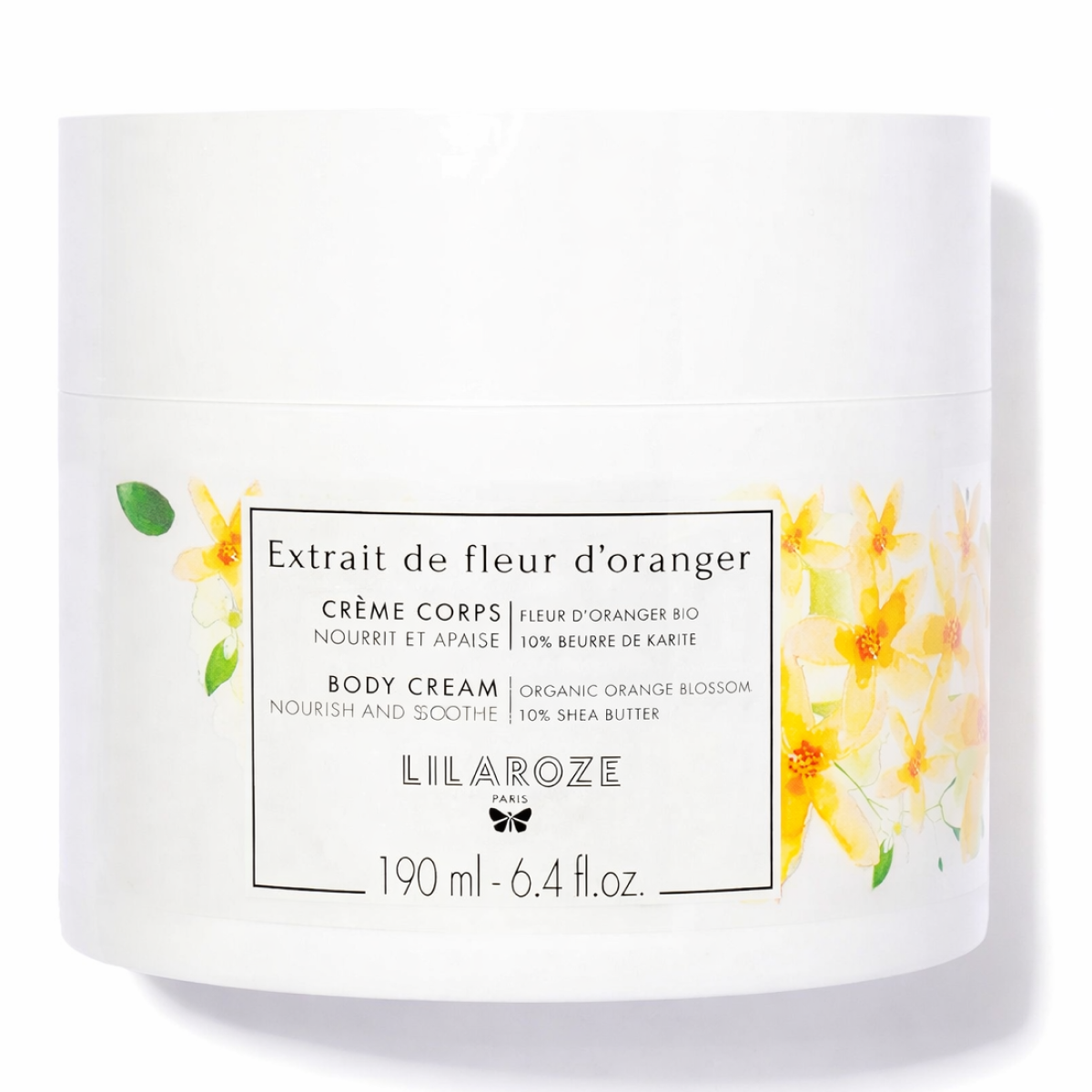 Lilaroze Paris - Cream Body Extract of Fleur D'oranger Bio