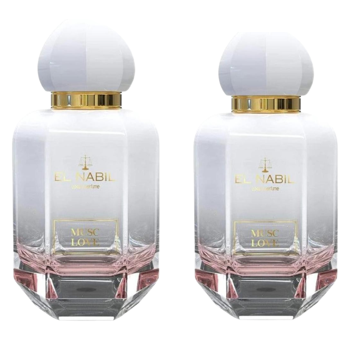 2 * 65 ml el Nabil - Musc Love - Eau de Parfum Unisex