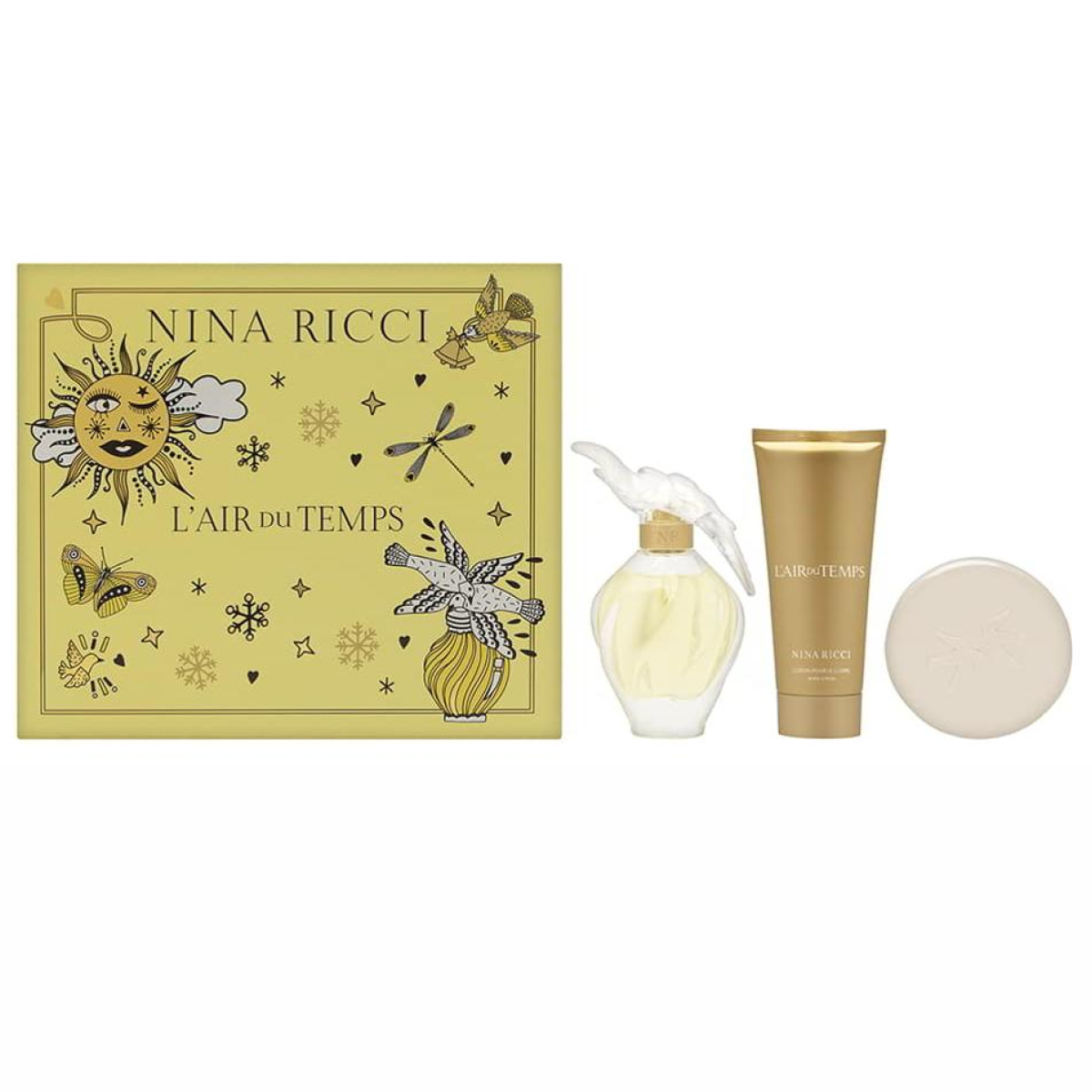 Nina Ricci - L'air Du Temps - Gift Set EDT 100ml + Lotion 100ml + Savon 100g