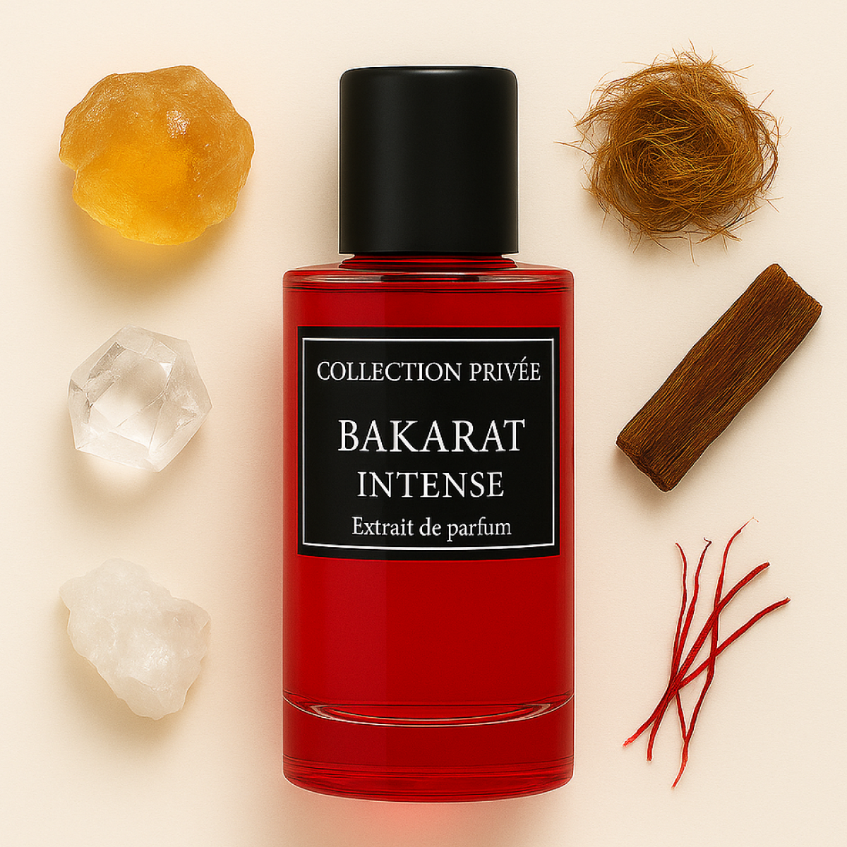 Bakarat Intense + 50ml Bakarat Elixir Collection Privée - Bakarat Intense - Perfume Extract Unisex