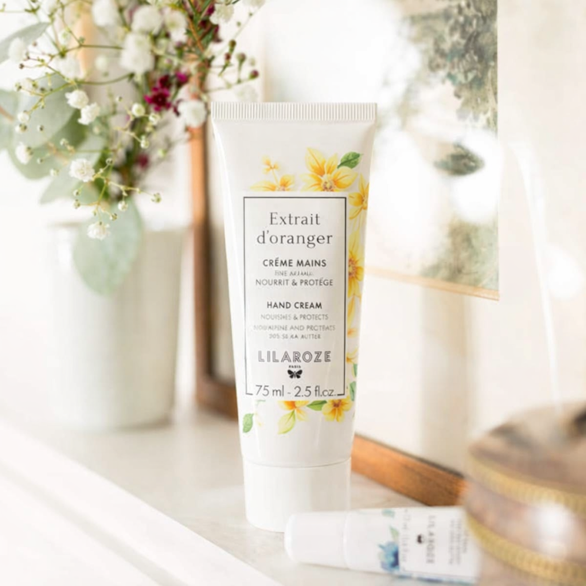 Lilaroze Paris - Hand Cream Extract of Fleur Des Alpes Nourrit et Protège