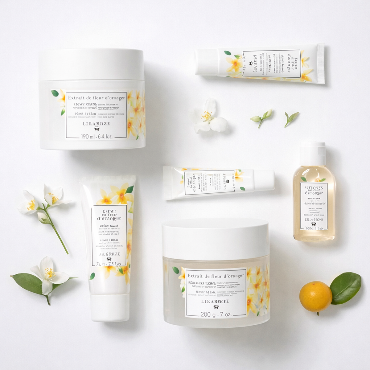 Lilaroze Paris - Cream Body Extract of Fleur D'oranger Bio