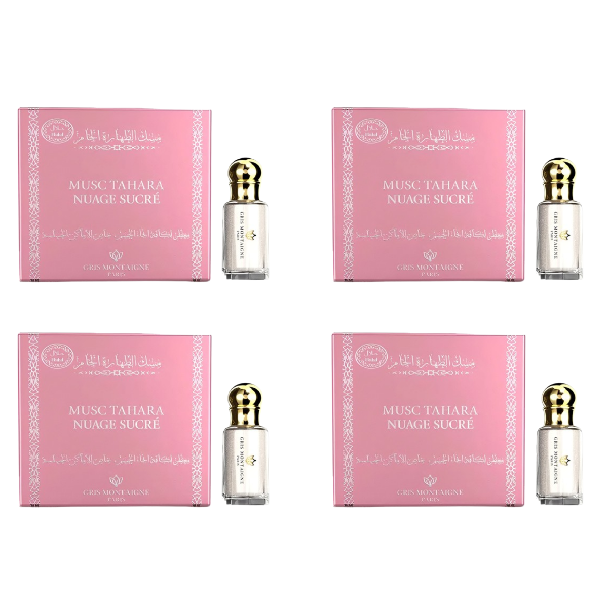 *4 Gris Montaigne - Musc Tahara Nuage Sucré - Parfum Concentrate