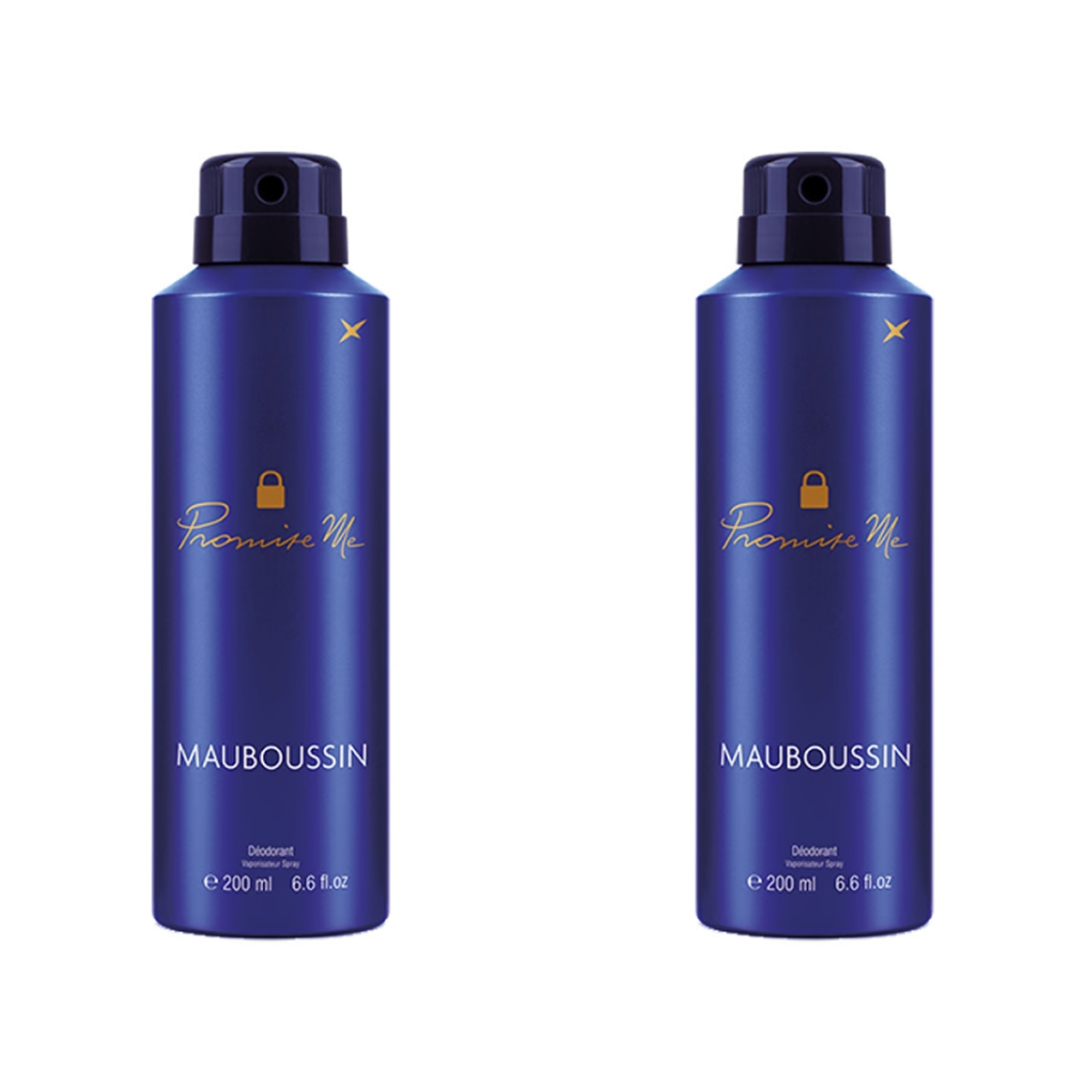 6*200ml Mauboussin - Promise Me - Déodorant pour femme
