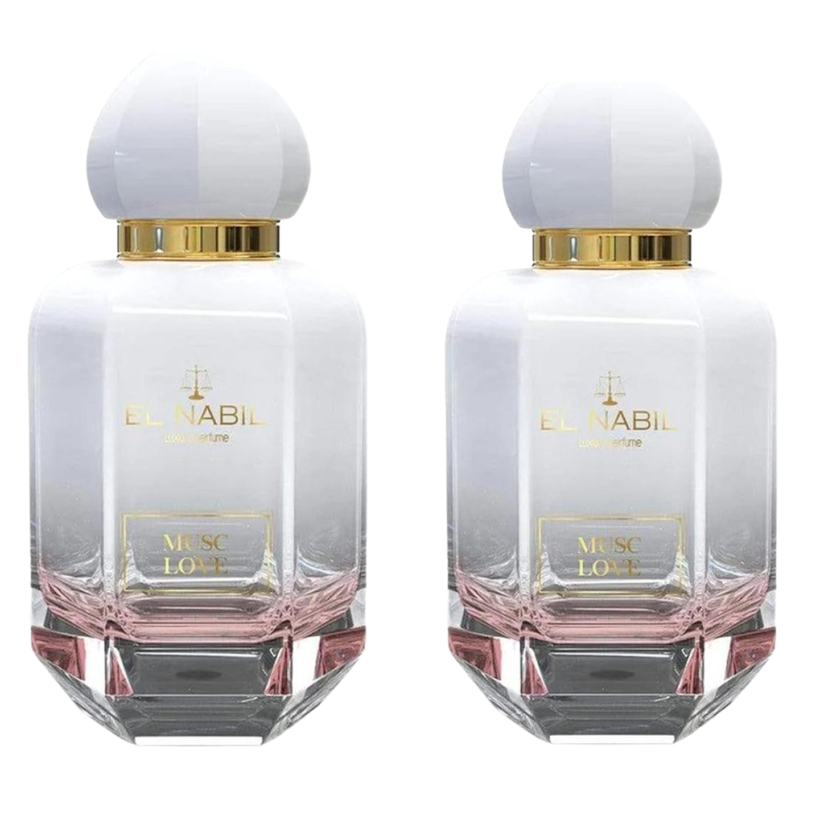 2 * 65 ml el Nabil - Musc Love - Eau de Parfum Unisex