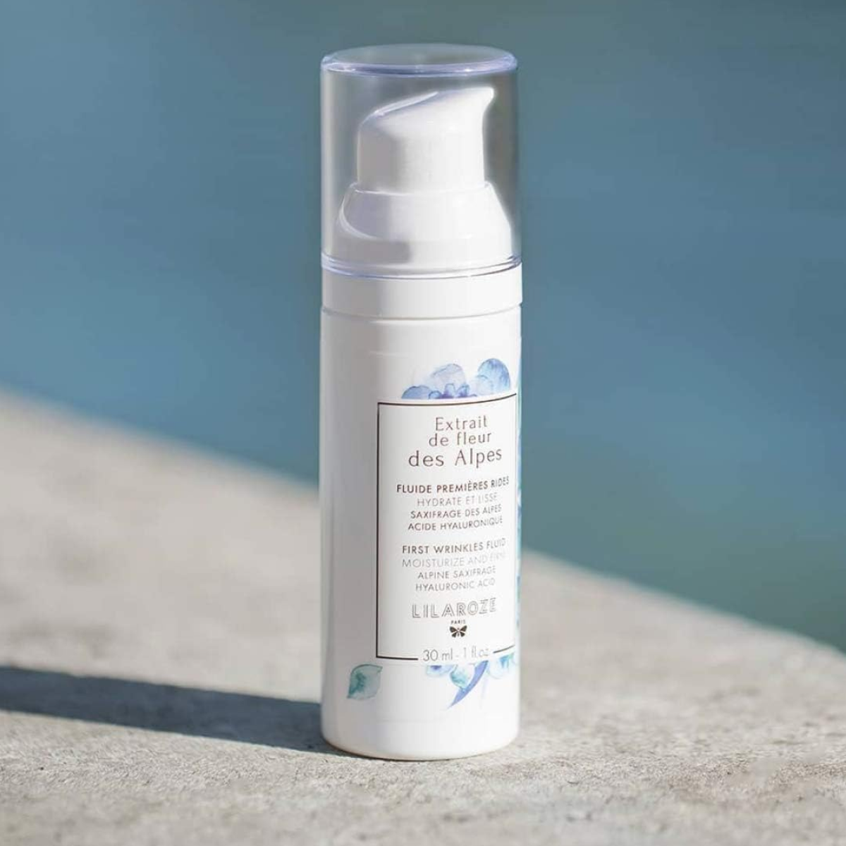 Lilaroze Paris - Fluide Première Rides Extract of Fleur Des Alpes Hydrate et Lisse Acide Hyaluronique