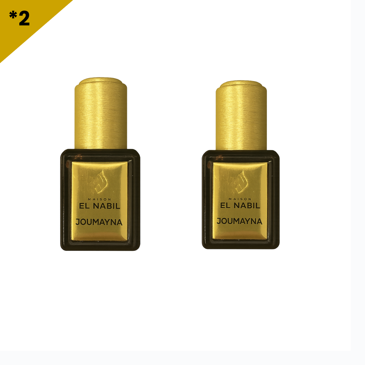 4*5ml el Nabil - Joumayna - Parfum Concentrate Sans Alcool