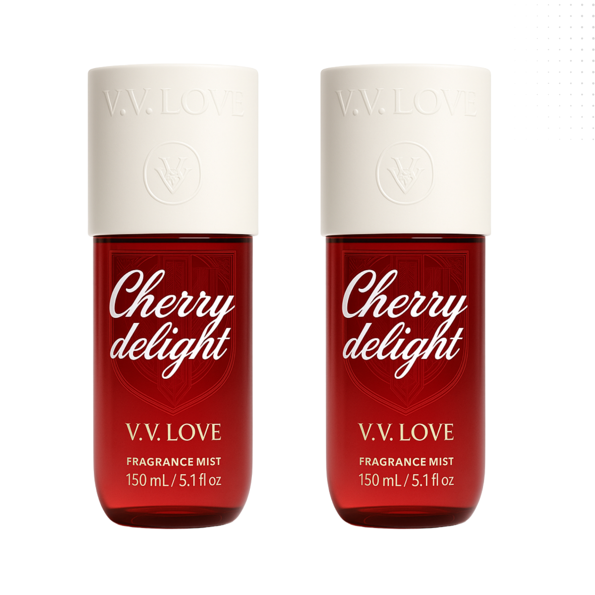 12*150ml Vv Love - Cherry Delight - Fragrance Mist for Women