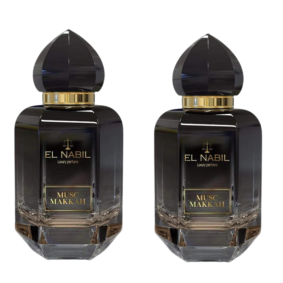 2 * 65 ml el Nabil - Musc Makkah - Eau de Parfum Unisex