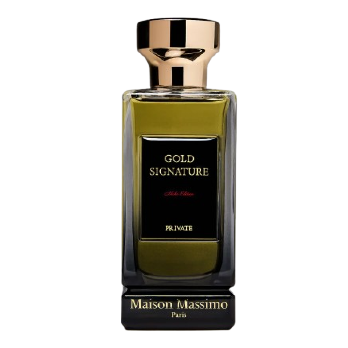 Maison Massimo - Gold Signature - Perfume Extract Unisex
