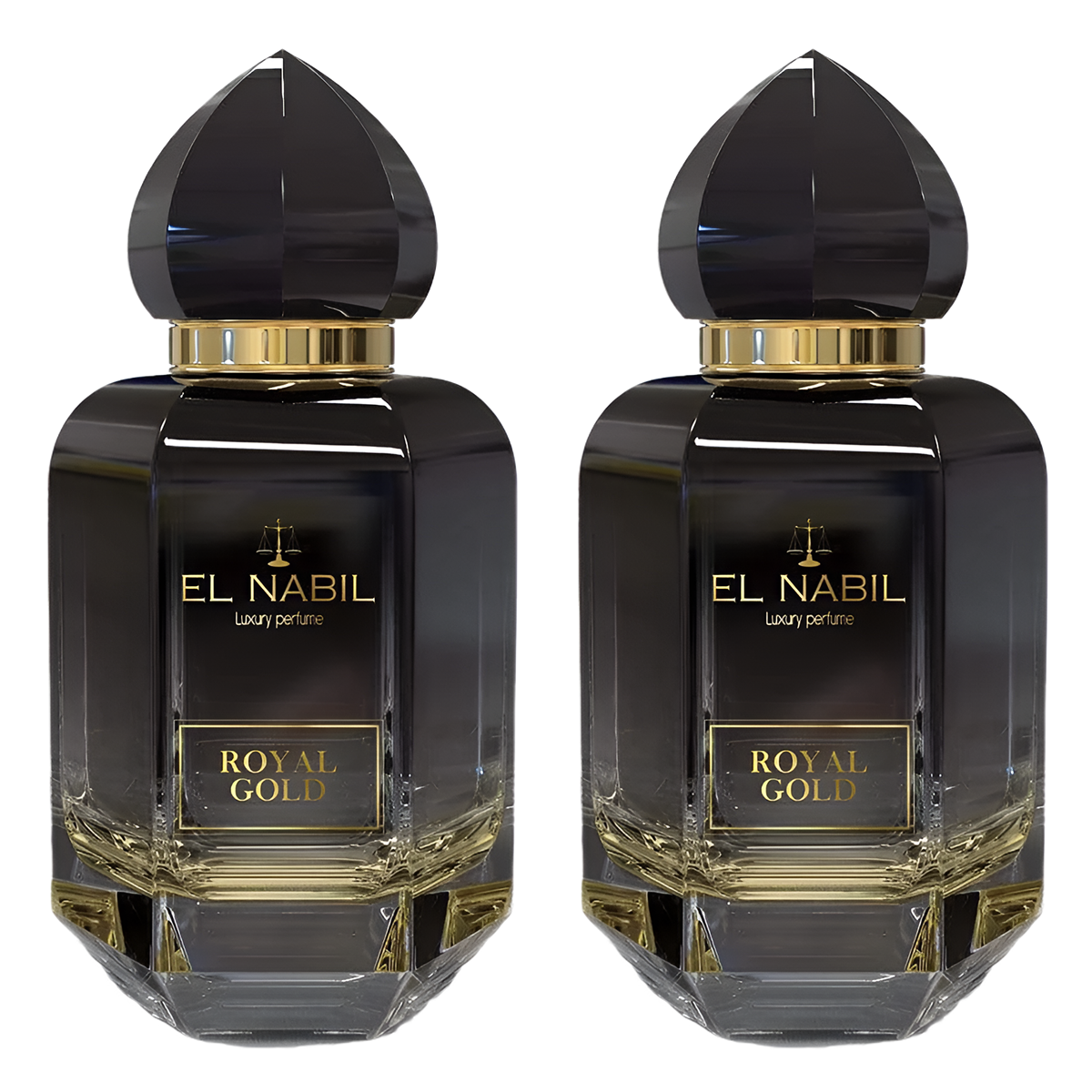 2 * 65ml el Nabil - Royal Gold - Eau de Parfum Mixte