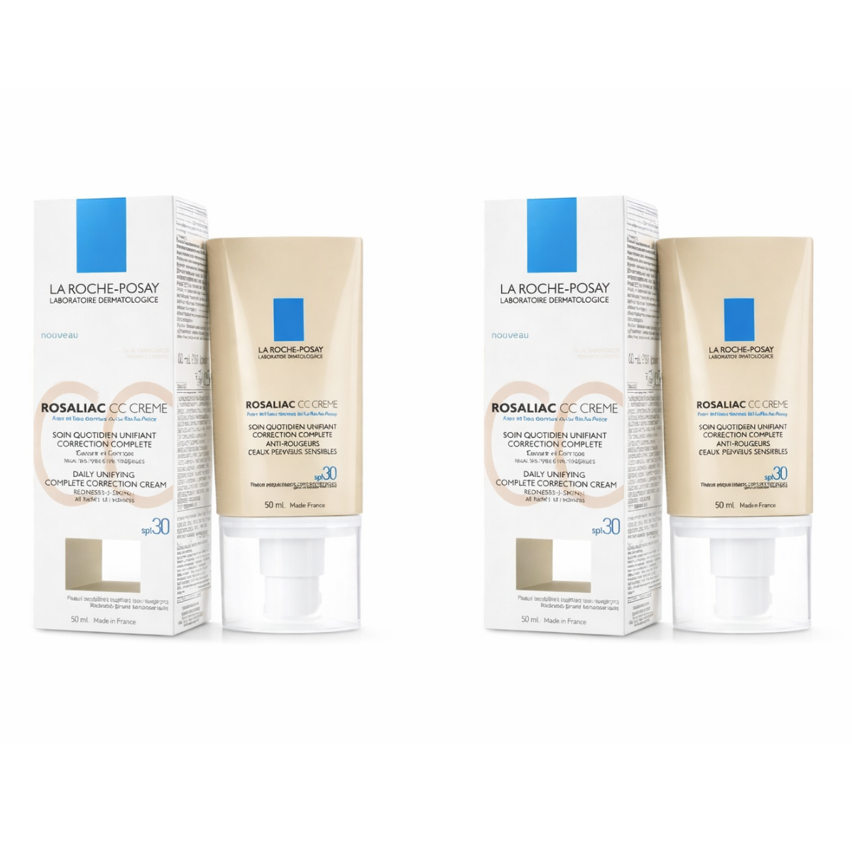 12*50ml la Roche Posay - Rosaliac CC Cream Sunscreen 30