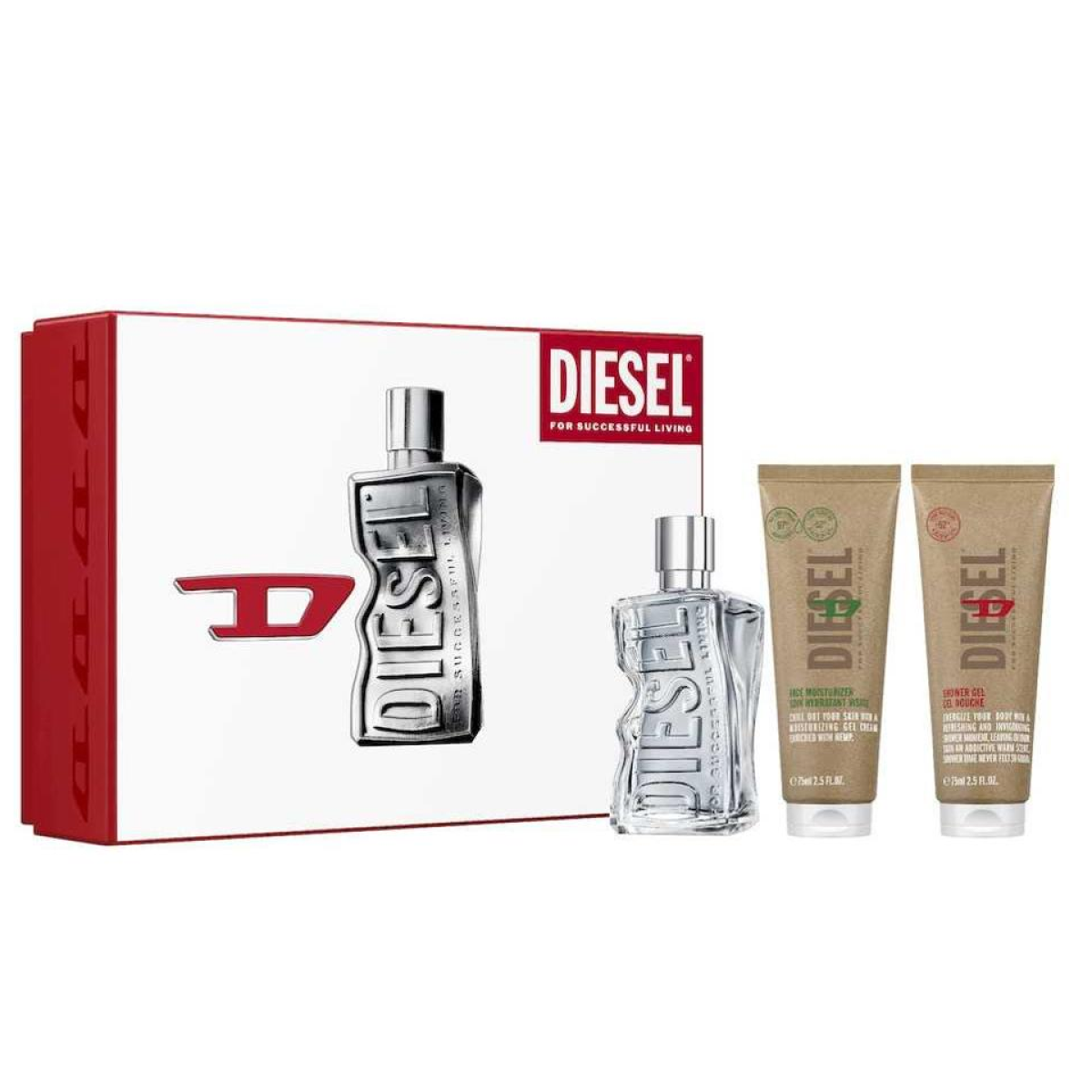 Diesel - D By Diesel - Eau de Toilette 100ml + Shower Gel 75ml + Cream Body 75ml