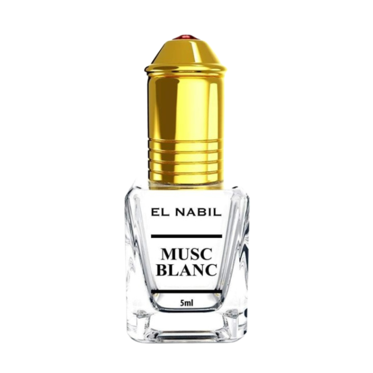 12*5ml el Nabil - Musc Blanc - Parfum Concentrate Sans Alcool 12*5ml