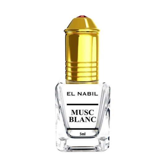 12*5ml el Nabil - Musc Blanc - Parfum Concentrate Sans Alcool 12*5ml