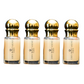 4*12ml Gris Montaigne - Musc Tahara Bellaya - Parfum Concentrate