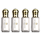 4*12ml Gris Montaigne - Musc Tahara Barbe à Papa - Parfum Concentrate