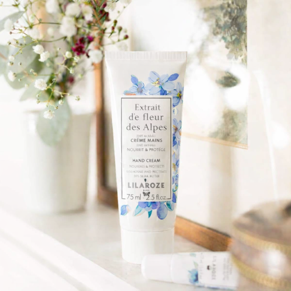 Lilaroze Paris - Hand Cream Extract of Fleur Des Alpes Nourrit et Protège