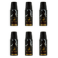 6*150ml Scorpio - Noir Absolu - Deodorant for Men