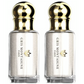 4*12ml Gris Montaigne - Musc Tahara Rouh Al Arab - Parfum Concentrate